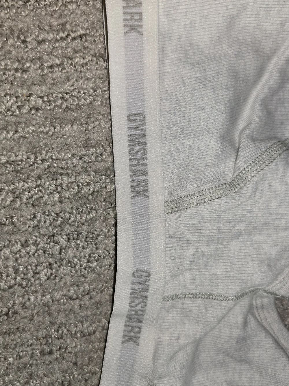 Gymshark Grey Rib Bralette Size Xlarge - Picture 4 of 6